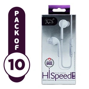 Xzs X68 XZS X68 Wired Handsfree – High-Speed Stereo Sound & Clear Mic