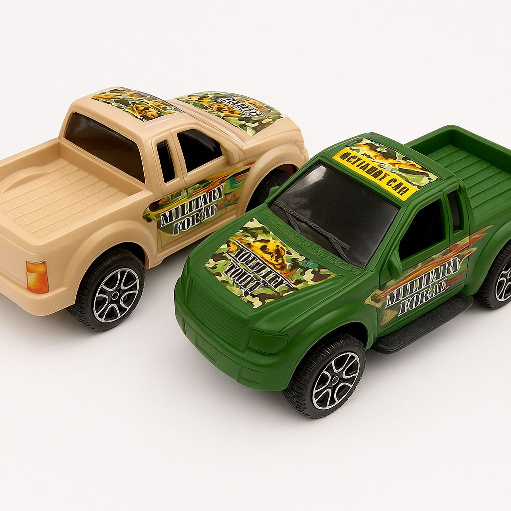 Military Force Pickup Truck ( pack of 2 ) Rugged Adventure Awaits!