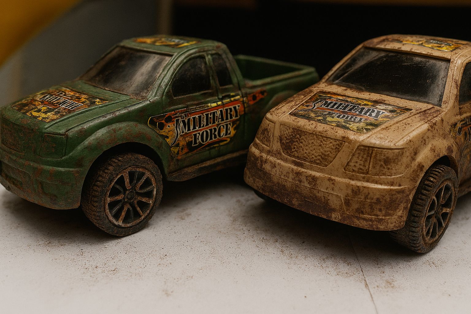 Military Force Pickup Truck ( pack of 2 ) Rugged Adventure Awaits!