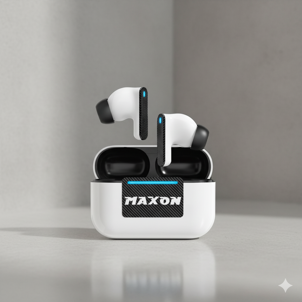 MAXON ROBOT B203 TWS Wireless Earbuds - Business Series with ENC