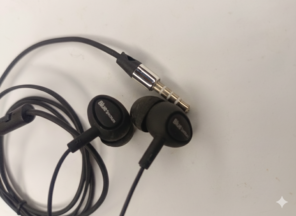 M5 Universal Handsfree Earphones with High Bass & In-Line Mic - Gaming Ready