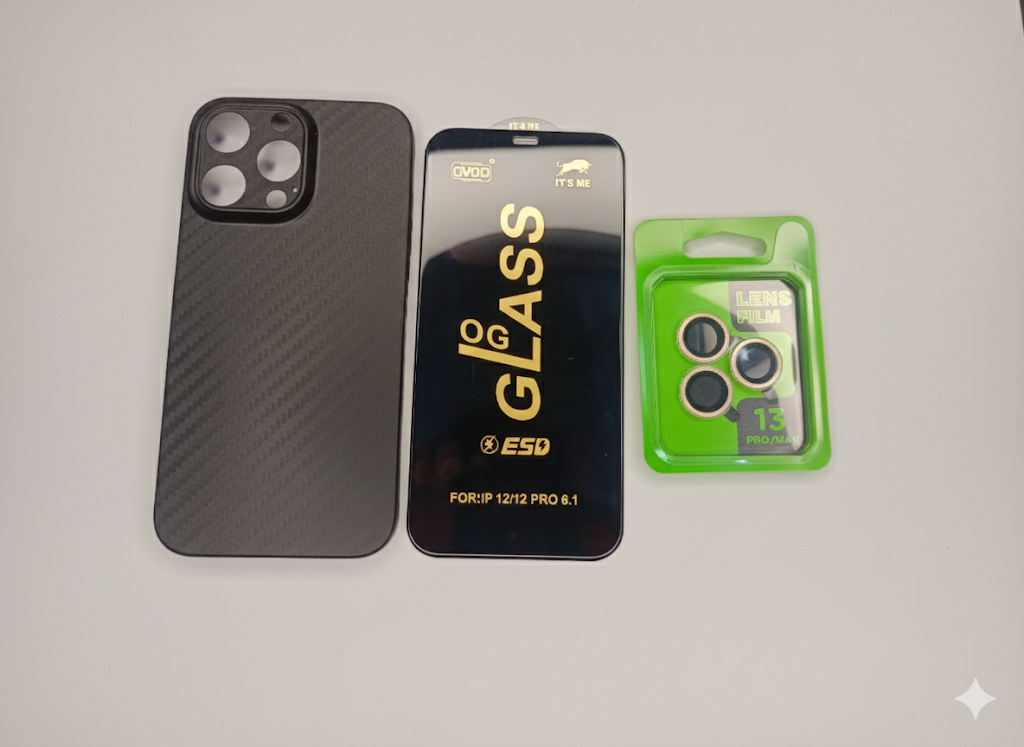 iPhone 13 Pro Cover+Screen Protector+Camera Lens Protector for iPhone 13 Pro