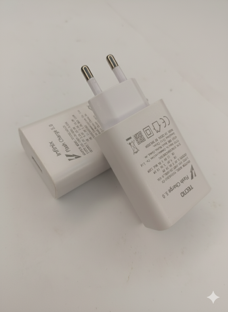 TECNO AND INFINIX 120W Flash Charge 5.0 Power Adapter
