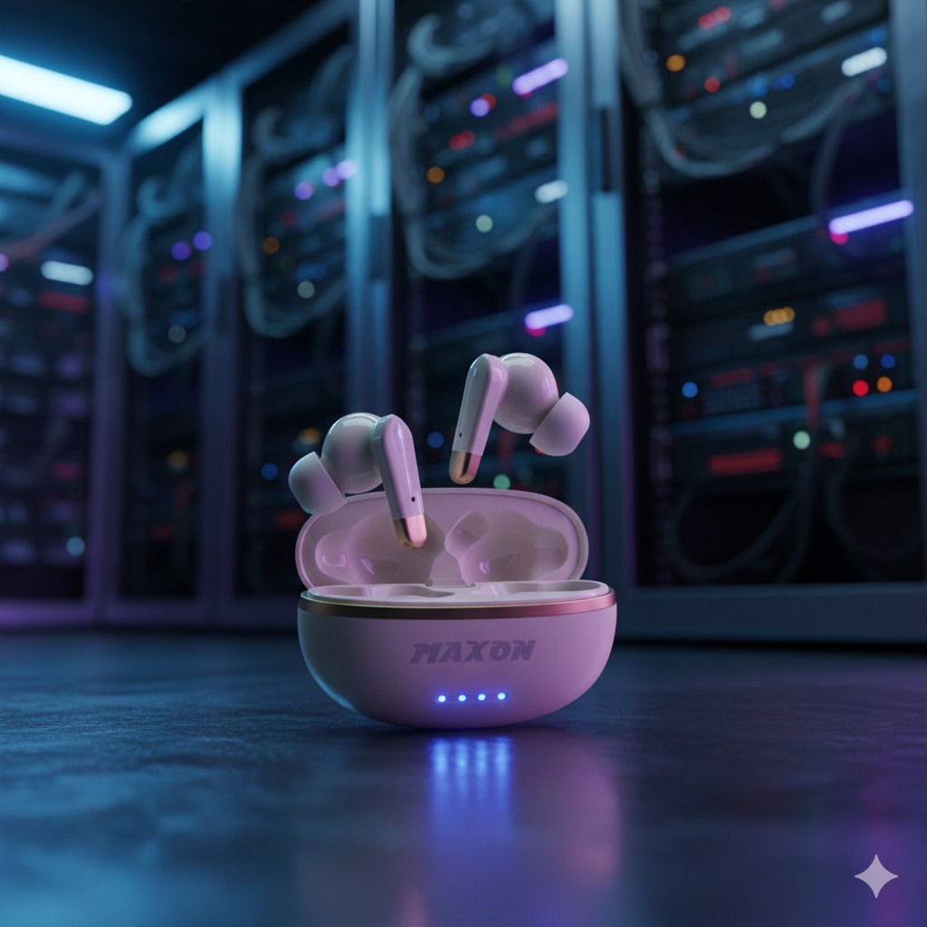 Maxon B-304: Luxury TWS Earbuds - Premium Sound aur Sleek Design