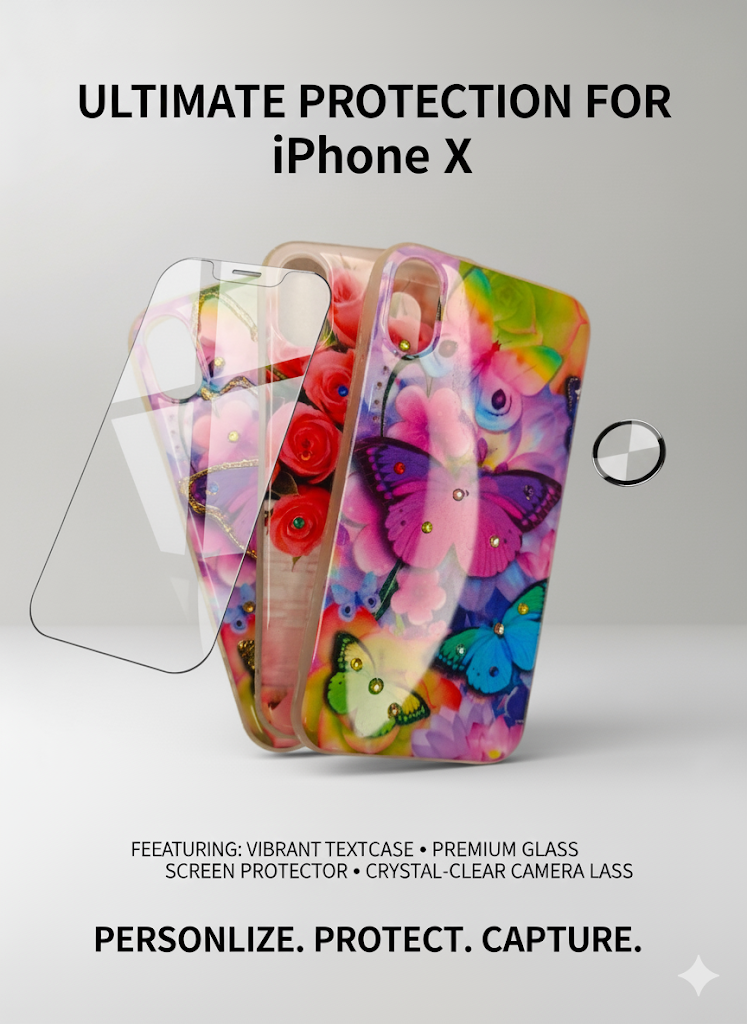 iPhone X Cover+Screen Protector+ for iPhone X