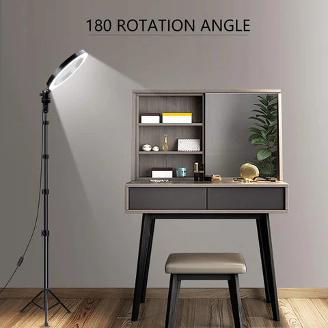 36CM Ring Light with Mobile Holder and 7ft Tripod Stand