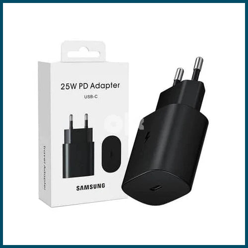 Samsung 25W Super Fast Charger USB PD Charger Adapter With TC - TC CABLE