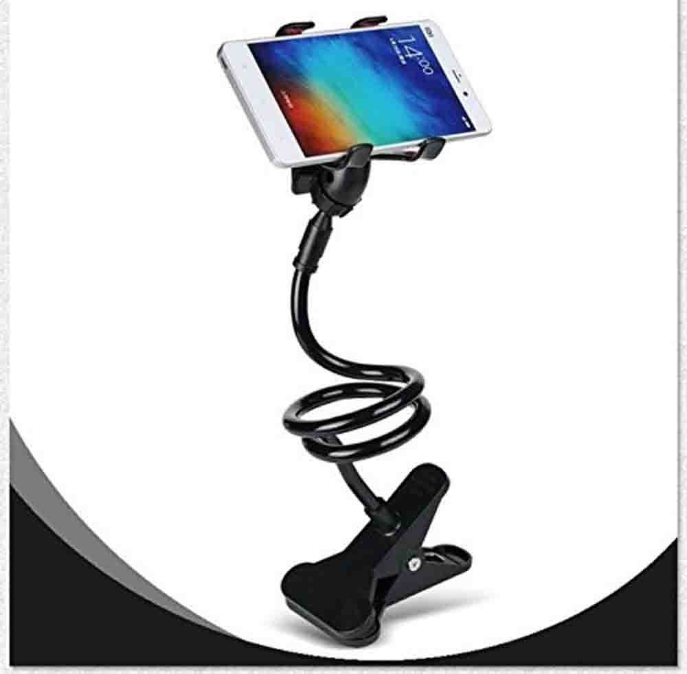 Universal Flexible Mobile Snake Stand Holder - Black