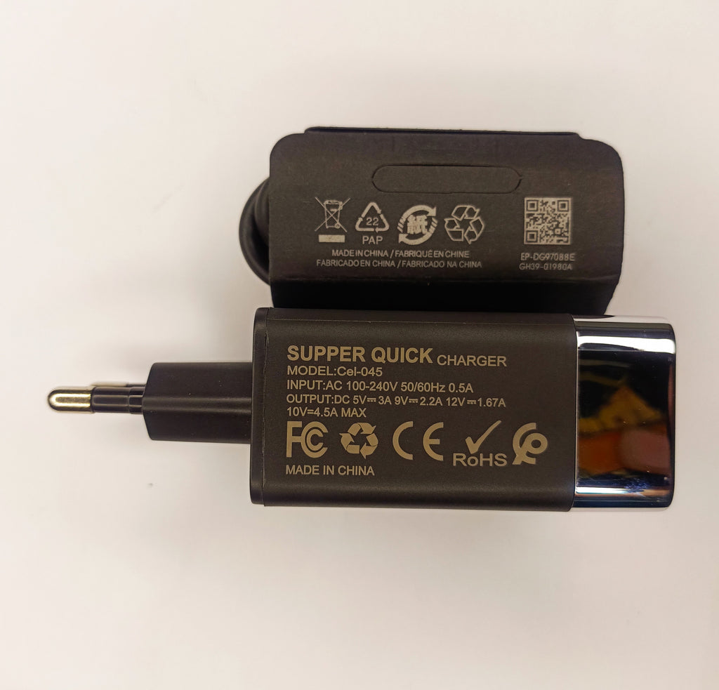 45w PD QUICK CHARGER WITH TC TO TC CABLE