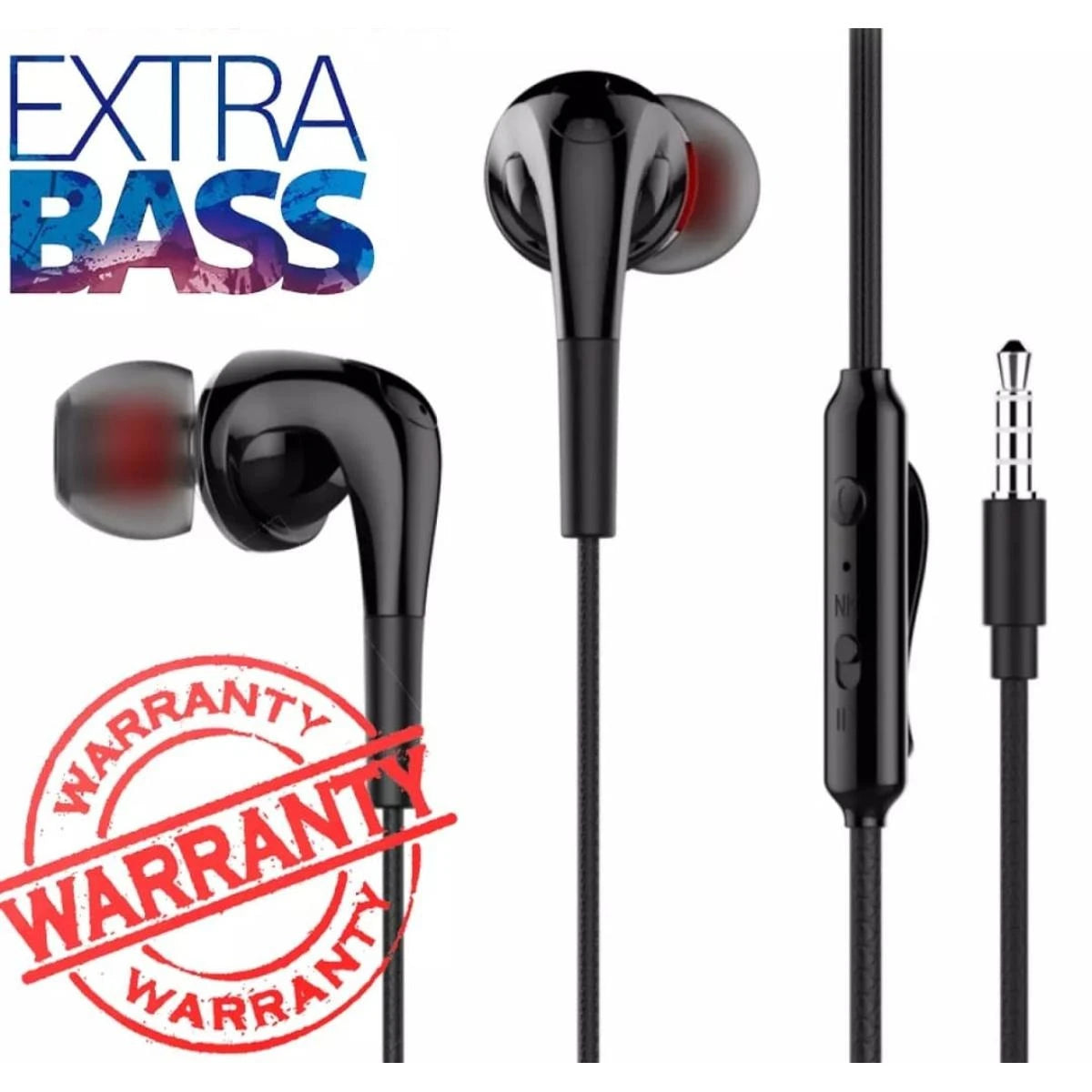 Branded Original ST12 Hand Free Super Bass HandFree Ear Phone HandsFree High Sound Handfree for all Mobile Phone