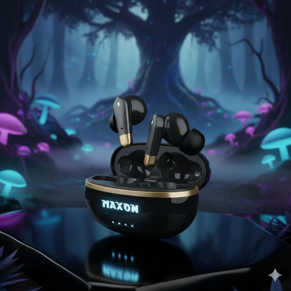 Maxon B-304: Luxury TWS Earbuds - Premium Sound aur Sleek Design
