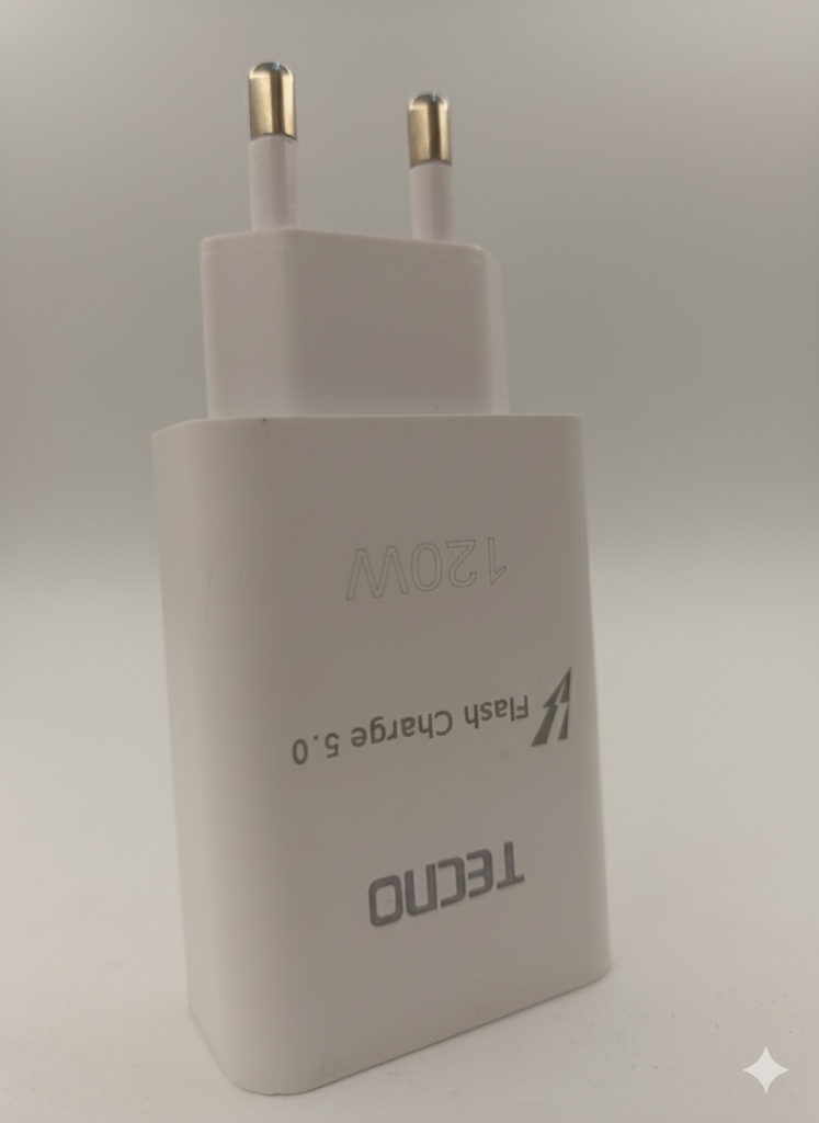 TECNO AND INFINIX 120W Flash Charge 5.0 Power Adapter