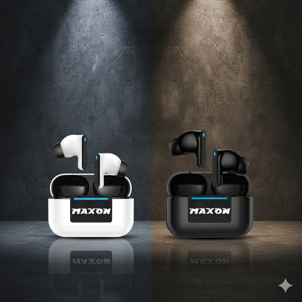 MAXON ROBOT B203 TWS Wireless Earbuds - Business Series with ENC