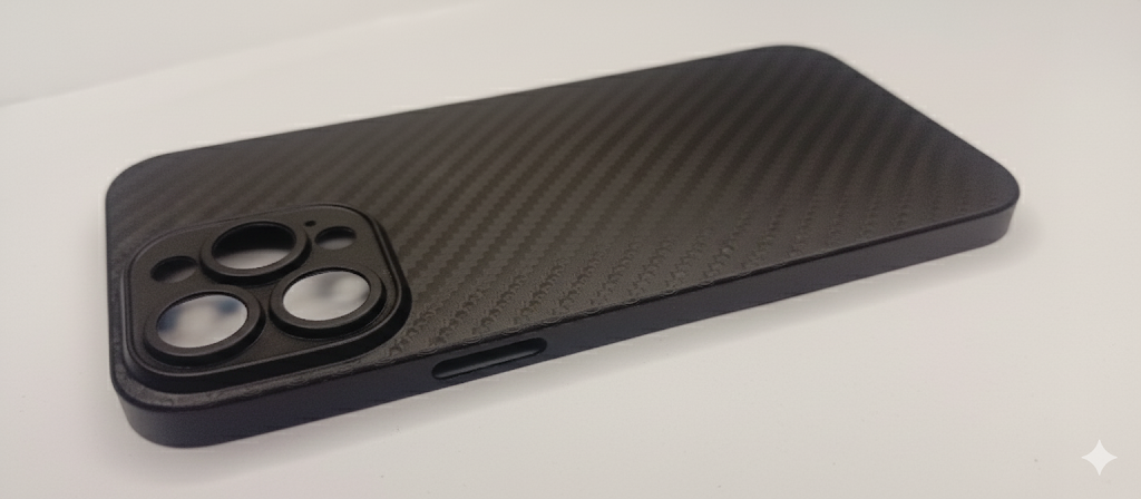 iPhone 14 Pro Max Carbon Fiber Back Cover+Screen Protector+Camera Lens Protector for iPhone 14 Pro Max