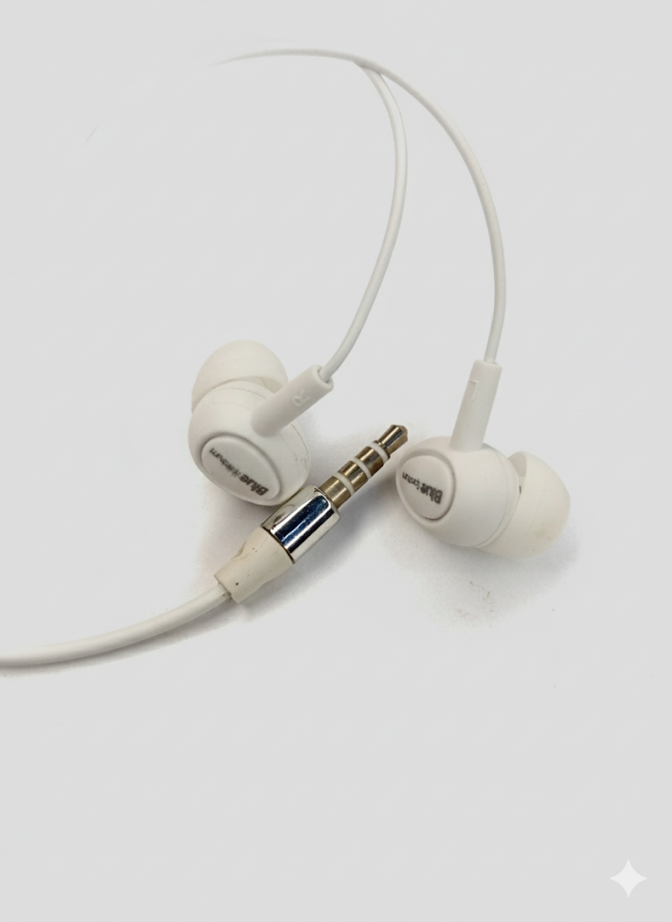 M5 Universal Handsfree Earphones with High Bass & In-Line Mic - Gaming Ready